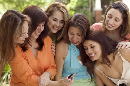 Text messages go viral when friends show others their mobile text message.